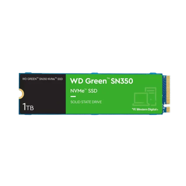 WD 1TB GREEN SN350 WDS100T3G0C 2400-1850MB/s M2 NVME GEN3 DİSK