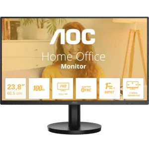 AOC 23.8 IPS 24B3HA2 1MS 100hz HDMI Multimedya Monitör