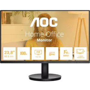 AOC 23.8 IPS 24B3HA2 1MS 100hz HDMI Multimedya Monitör