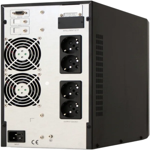 DOTVOLT 3KVA MN3KVA ONLINE 1/1F LCD EKRAN TOWER UPS 6x 12V 9 Amper