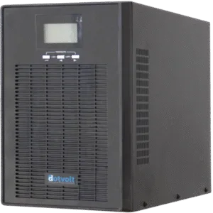DOTVOLT 3KVA MN3KVA ONLINE 1/1F LCD EKRAN TOWER UPS 6x 12V 9 Amper